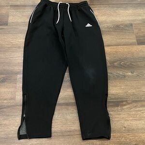 Adidas Black Track Pants Y2K Men’s Size Medium Sweatpants Joggers